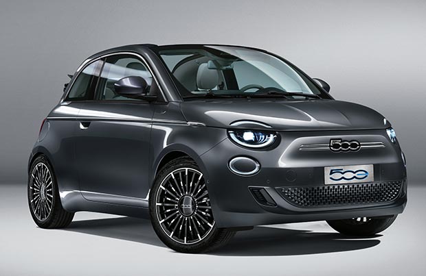 Nuova 500 la city car full electric