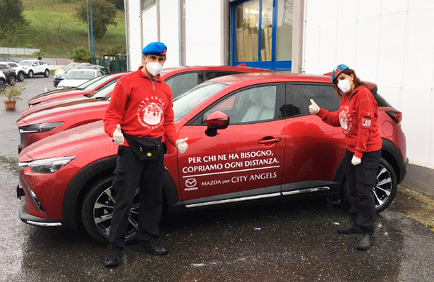 Mazda sostiene City Angels ODV di Roma