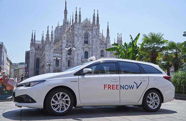 Cresce in Italia l’app Free Now