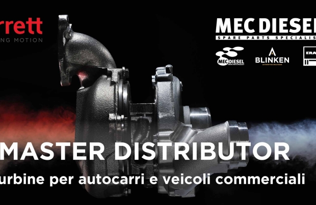 Mec-Diesel è Master Distributor Garrett in Italia
