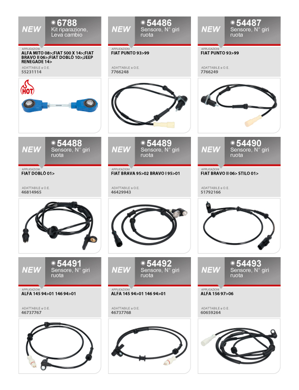 FastNEWS Aprile 2021: + 15 nuovi componenti Sottotelaio e Motore