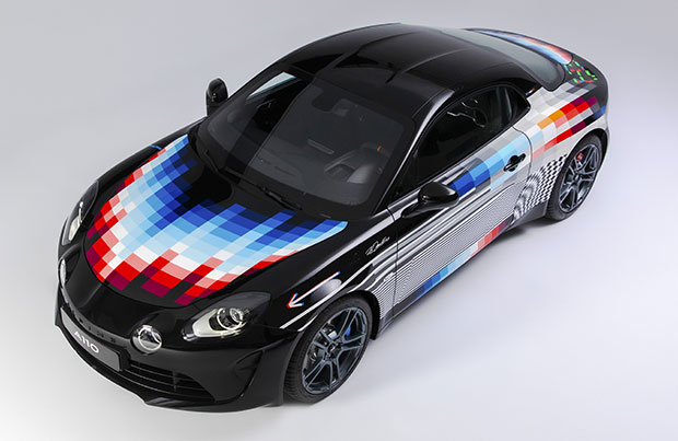 Alpine A110 by Felipe Pantone