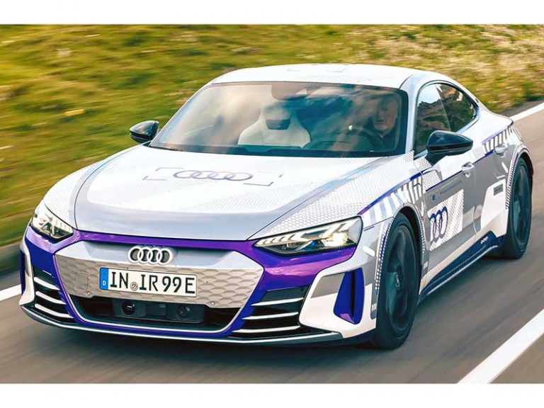 Audi RS e-tron GT Ice Race Edition: massime prestazioni a zero emissioni