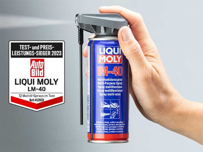 Spray multifunzione: nei test comparativi vince il Liqui Moly LM 40