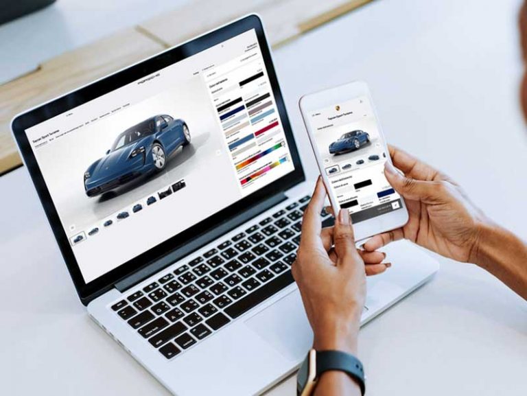 Comprare una Porsche online con il Car Configurator