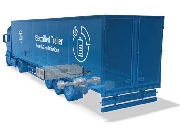 Rimorchio elettrico ZF, la decarbonizzazione flotte è plug & play