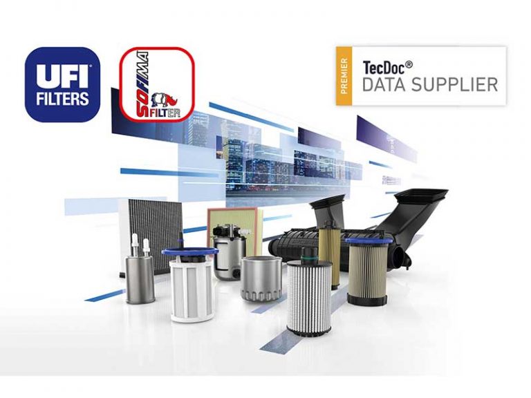 UFI Filters e Sofima certificate da TecDoc