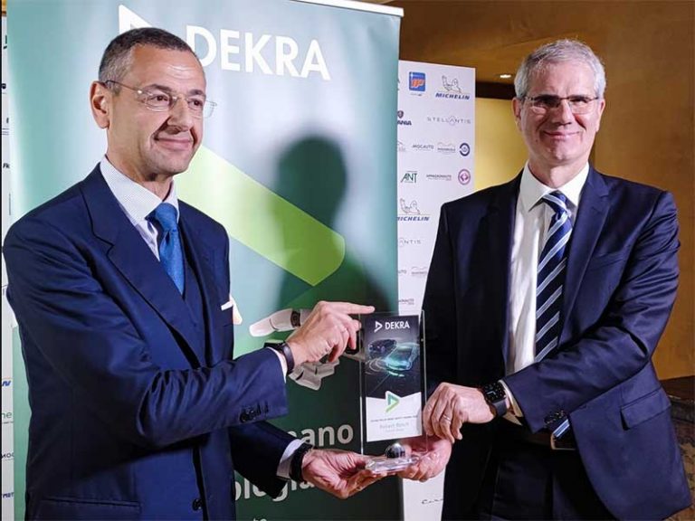 Bosch si aggiudica il Dekra Road Safety Award 2023