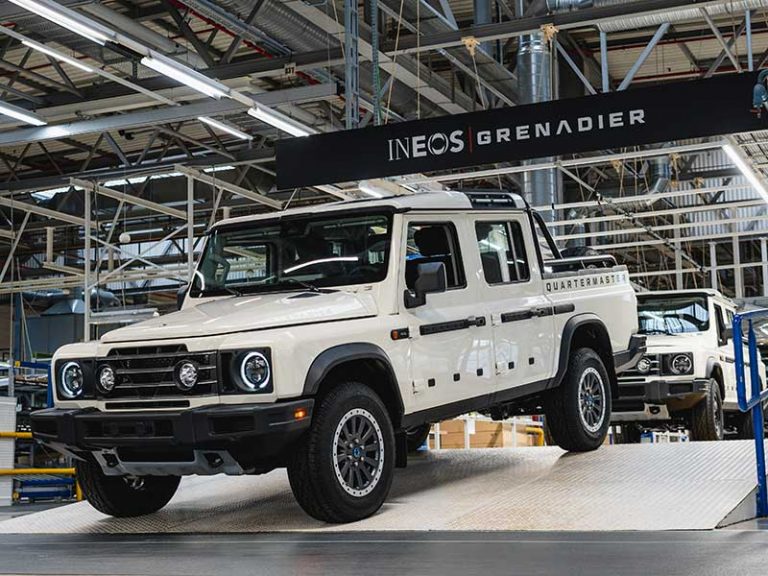 Ineos Automotive avvia la produzione del Double Cab Pick-up Grenadier Quartermaster