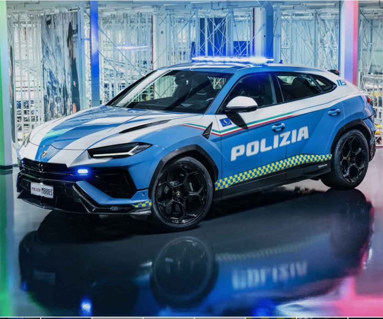 Lamborghini Urus Performante in servizio nella Polizia di Stato