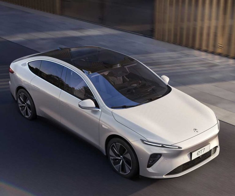 NIO ET7: fino a 1.000 km di autonomia