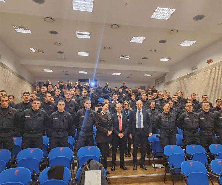 ANAS promuove la sicurezza stradale incontrando gli Allievi Carabinieri
