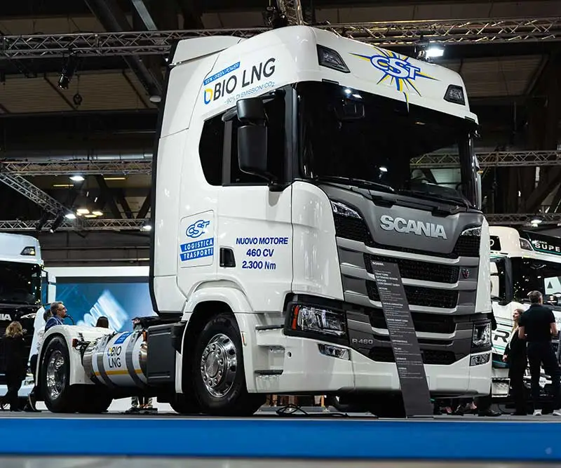Scania e CST Logistica Trasporti: 70 nuovi camion a biometano