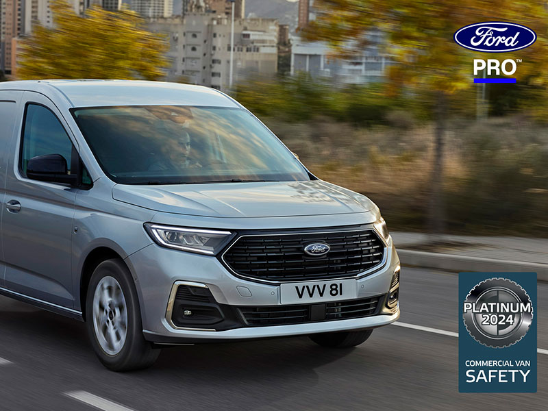Nuovo Ford Transit premiato da Euro NCAP