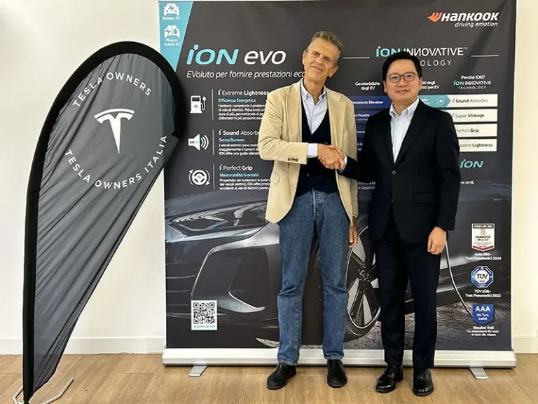 Hankook e Tesla Owners Italia, rinnovata la partnership