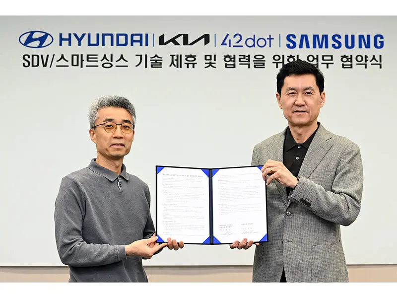 Hyundai Motor, Ka e Samsung Electronics, una nuova partnership
