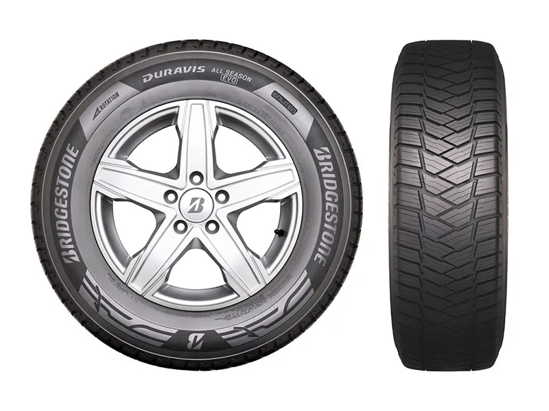 Bridgestone Duravis All Season Evo, il nuovo pneumatico per veicoli commerciali