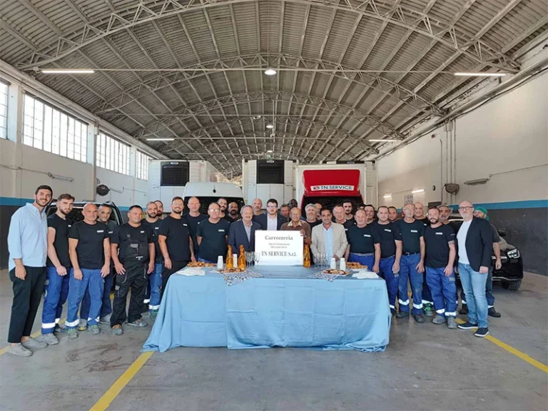 Carrozzeria TN Service, certificazione Mercedes-Benz