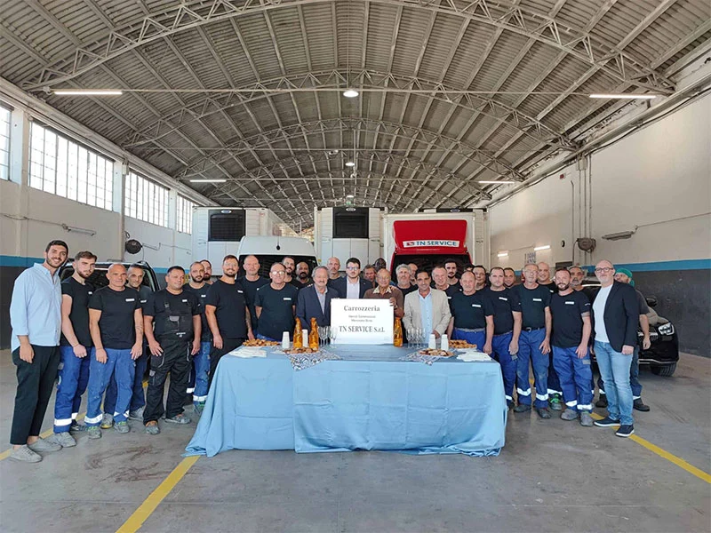 Carrozzeria TN Service, certificazione Mercedes-Benz