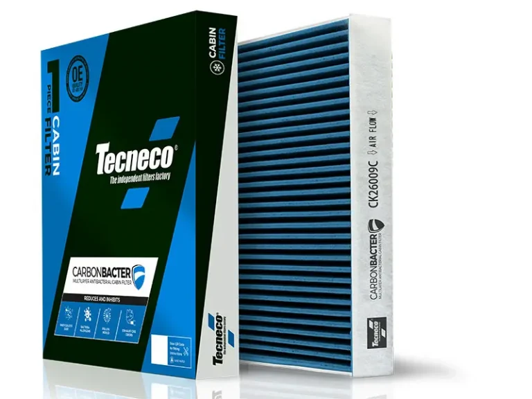 TECNECOFILTRATION CARBONBACTER, come cambia il Programma Filtri Abitacolo