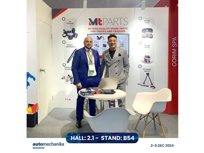 Corim S.p.A. ad Automechanika Shanghai 2024 e Dubai 2024