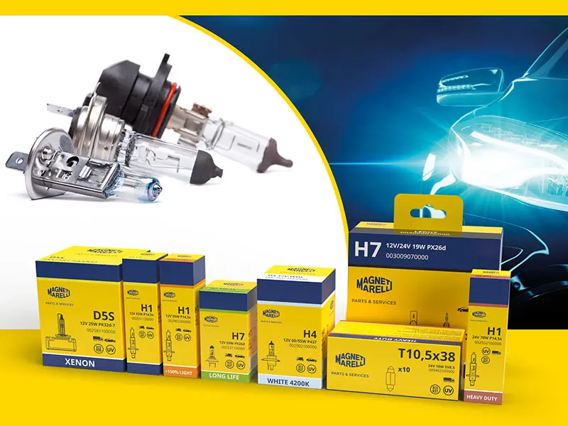 Magneti Marelli Parts & Services, nuova gamma di lampadine