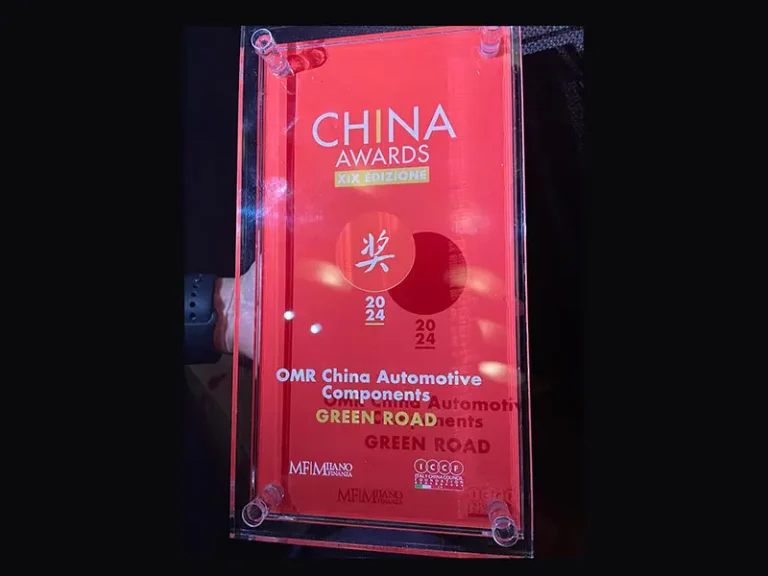 OMR vince il premio China Awards Green Road 2024