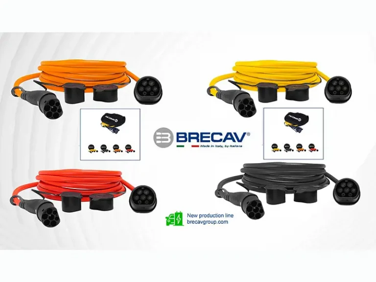 Brecav: nuova linea dedicata ai cavi di ricarica per veicoli elettrici