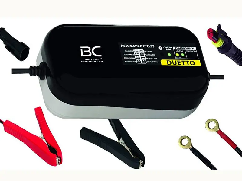 BC Duetto 1500: caricabatteria e mantenitore intelligente 100% Made in Italy