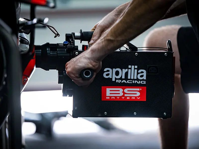 Aprilia Racing e BS Battery rinnovano la loro partnership tecnica