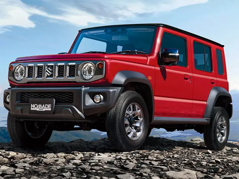 Suzuki Jimny 5 porte: la Nomade arriva in Giappone