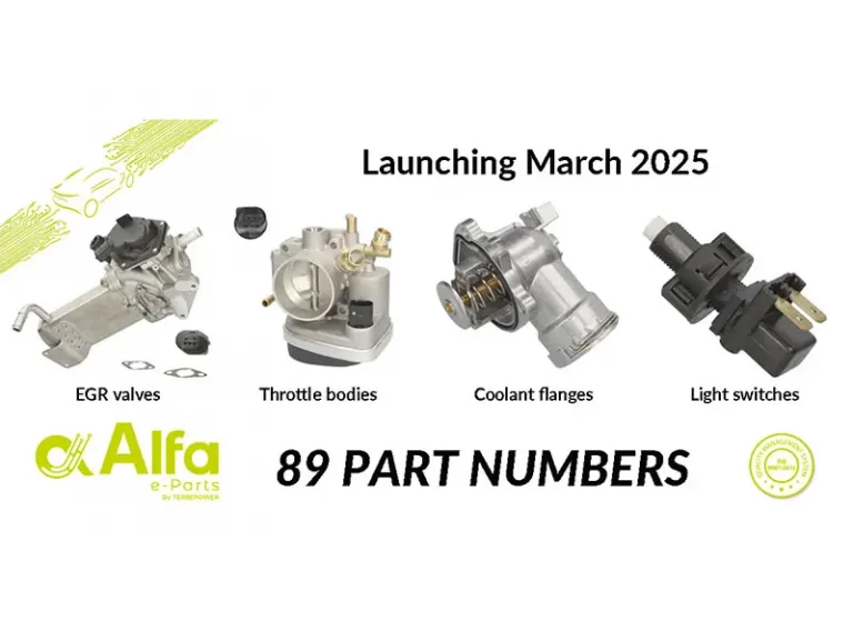 Alfa e-Parts amplia il catalogo con 89 nuovi codici: focus su valvole EGR e corpi farfallati