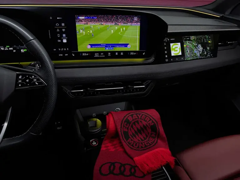 Audi integra DAZN in vettura: lo sport a bordo delle nuove Audi