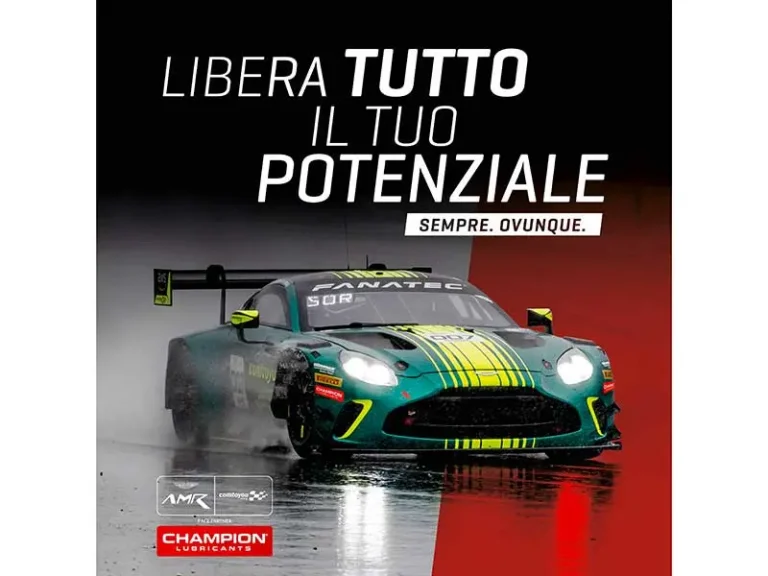 Champion Lubrificant diventa partner ufficiale di lubrificanti ComToYou Racing Team con la potenza di Aston Martin 