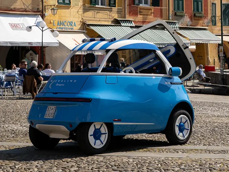 Microlino Spiaggina: elettrica, cabrio e con stile