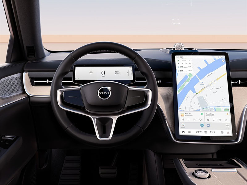Volvo porta l’AI di Google Gemini a bordo con Android Automotive