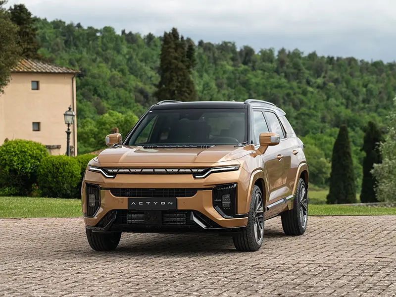 KGM Actyon 2025: il nuovo SUV coupé debutta in Italia