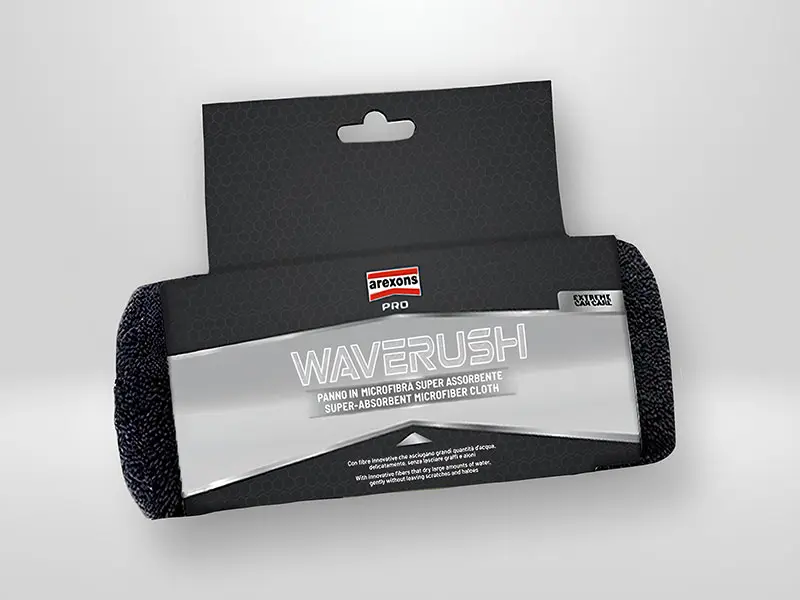 Waverush, il nuovo panno in microfibra firmato Arexons