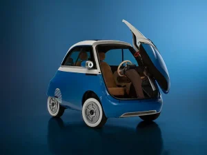 Interni in Alcantara per la Microlino ’55 Edition