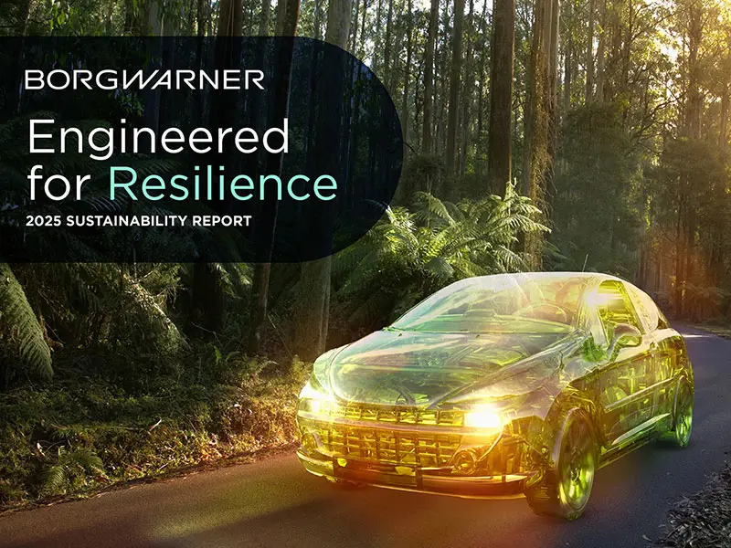 BorgWarner pubblica il Sustainability Report 2025