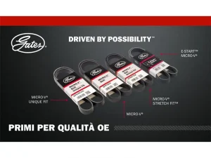 Cinghie e tenditori Micro-V Gates: l’evoluzione del sistema ABDS