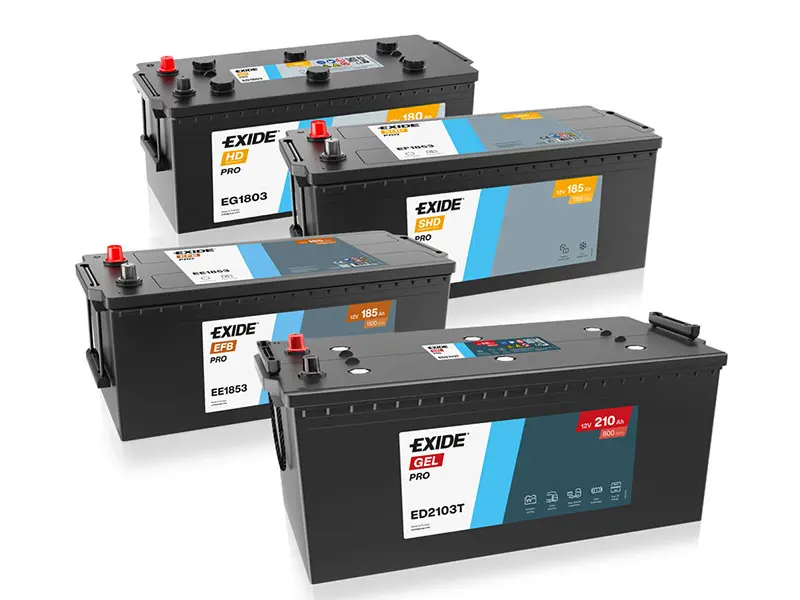 Exide Technologies rinnova la gamma di batterie per veicoli commerciali