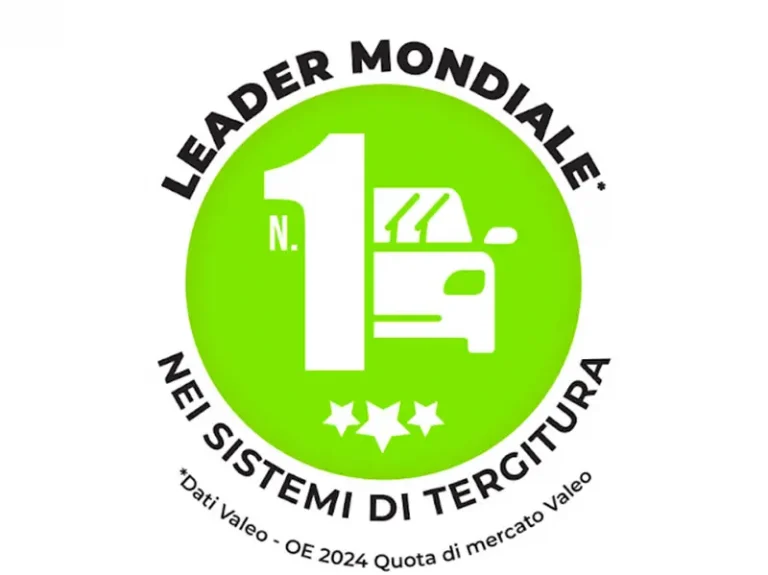 Valeo, leader mondiale nei sistemi di tergitura, continua a innovare