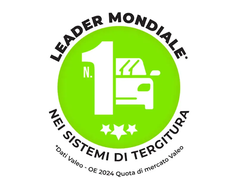 Valeo, leader mondiale nei sistemi di tergitura, continua a innovare