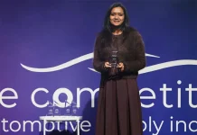 MANN-FILTER ottiene il CLEPA Innovation Award grazie ai nuovi filtri sostenibili Hasmeet Kaur, Presidente della divisione Trasporti MANN+HUMMEL