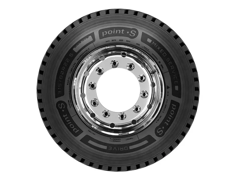Point S introduce la prima gamma di pneumatici truck a marchio proprio