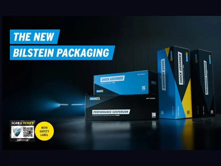 BILSTEIN presenta il nuovo packaging: più robusto, più sicuro e completamente riciclabile