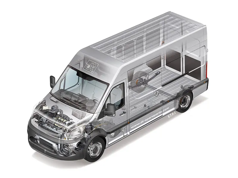 DT Spare Parts: ricambi mirati per la mobilità dei furgoni