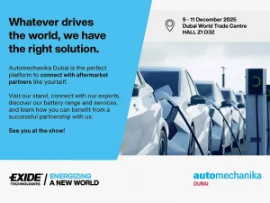Exide Technologies - Automechanika Dubai Exide Technologies - Automechanika Dubai