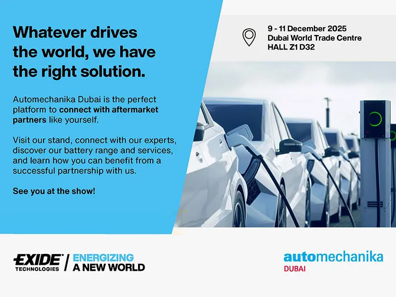 Exide Technologies - Automechanika Dubai